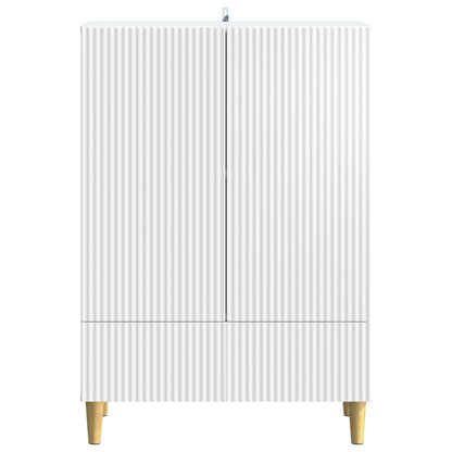Sideboard White 66 x 34.5 x 95 cm Engineered Wood