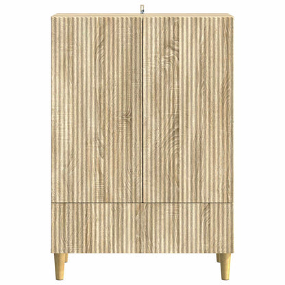 Sideboard Sonoma Oak 66 x 34.5 x 95 cm Engineered Wood