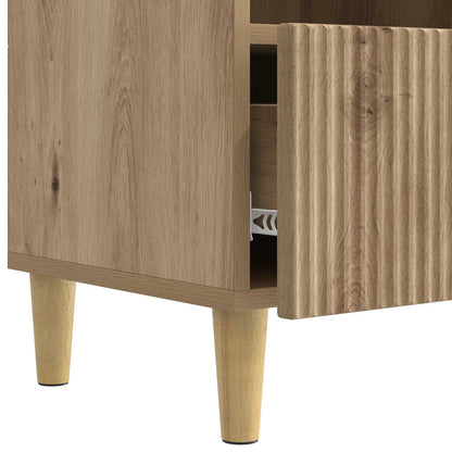 TV Cabinet 102 x 34.5 x 50 cm Artisan Oak Engineered Wood