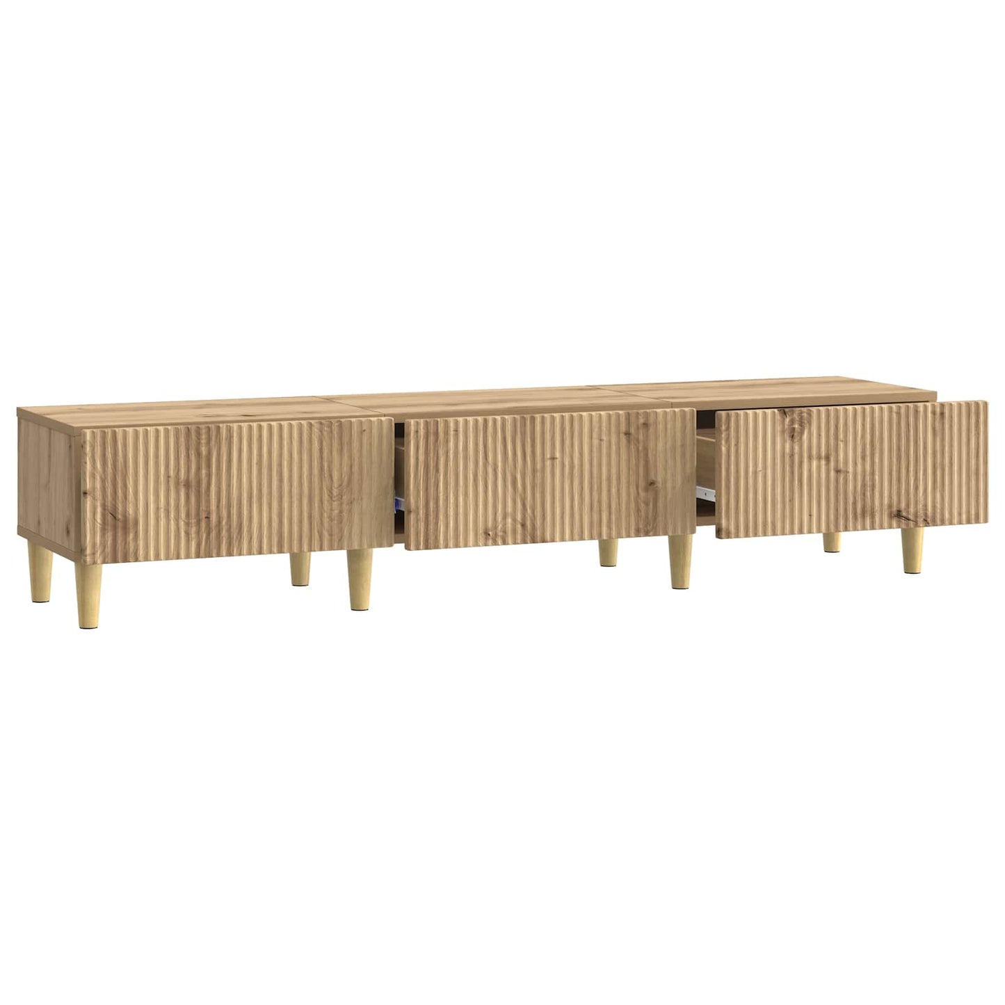 TV Cabinet 147 x 34.5 x 30 cm Artisan Oak Engineered Wood