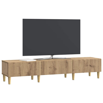TV Cabinet 147 x 34.5 x 30 cm Artisan Oak Engineered Wood