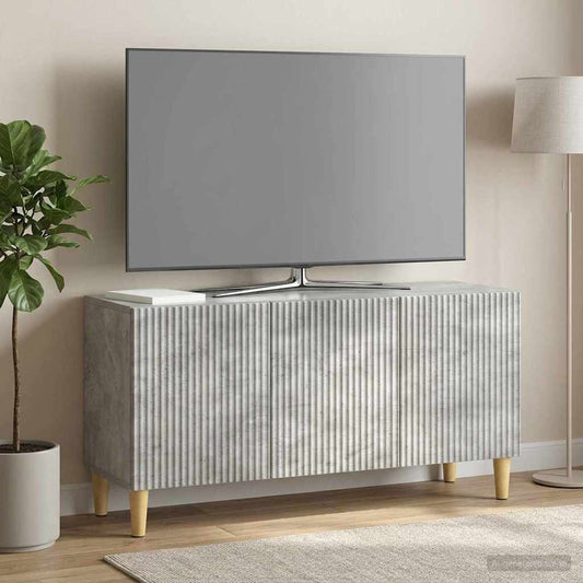 TV Cabinet 99 x 34.5 x 50 cm Concrete Grey Engineered Wood