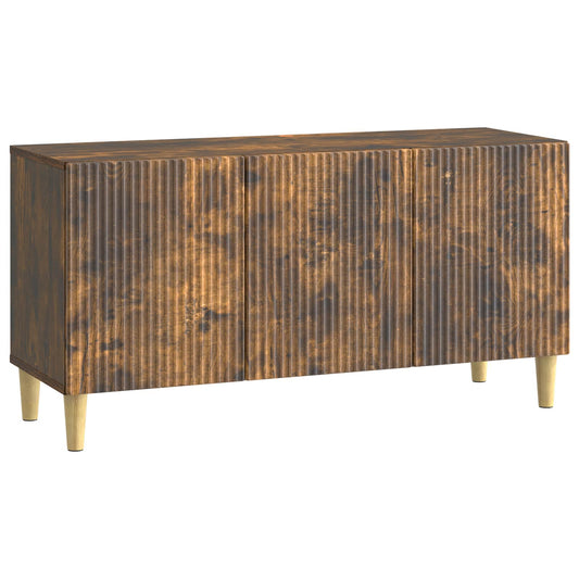 TV Cabinet 99 x 34.5 x 50 cm Smoked Oak Engineered Wood