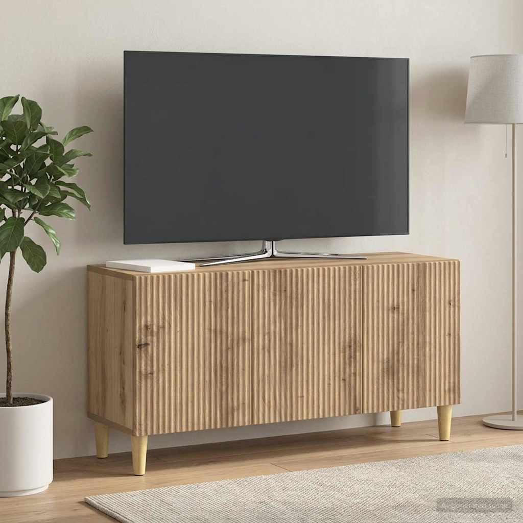 TV Cabinet 99 x 34.5 x 50 cm Artisan Oak Engineered Wood