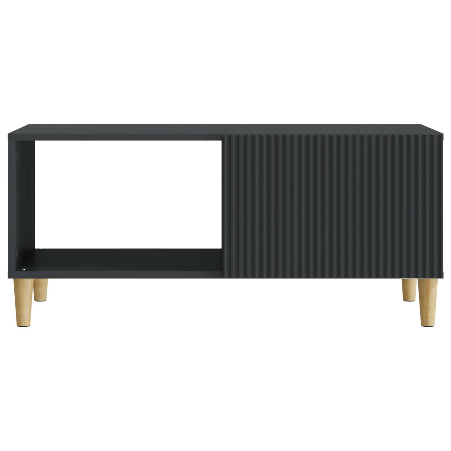 Coffee Table Black 90 x 50 x 40 cm Engineered Wood