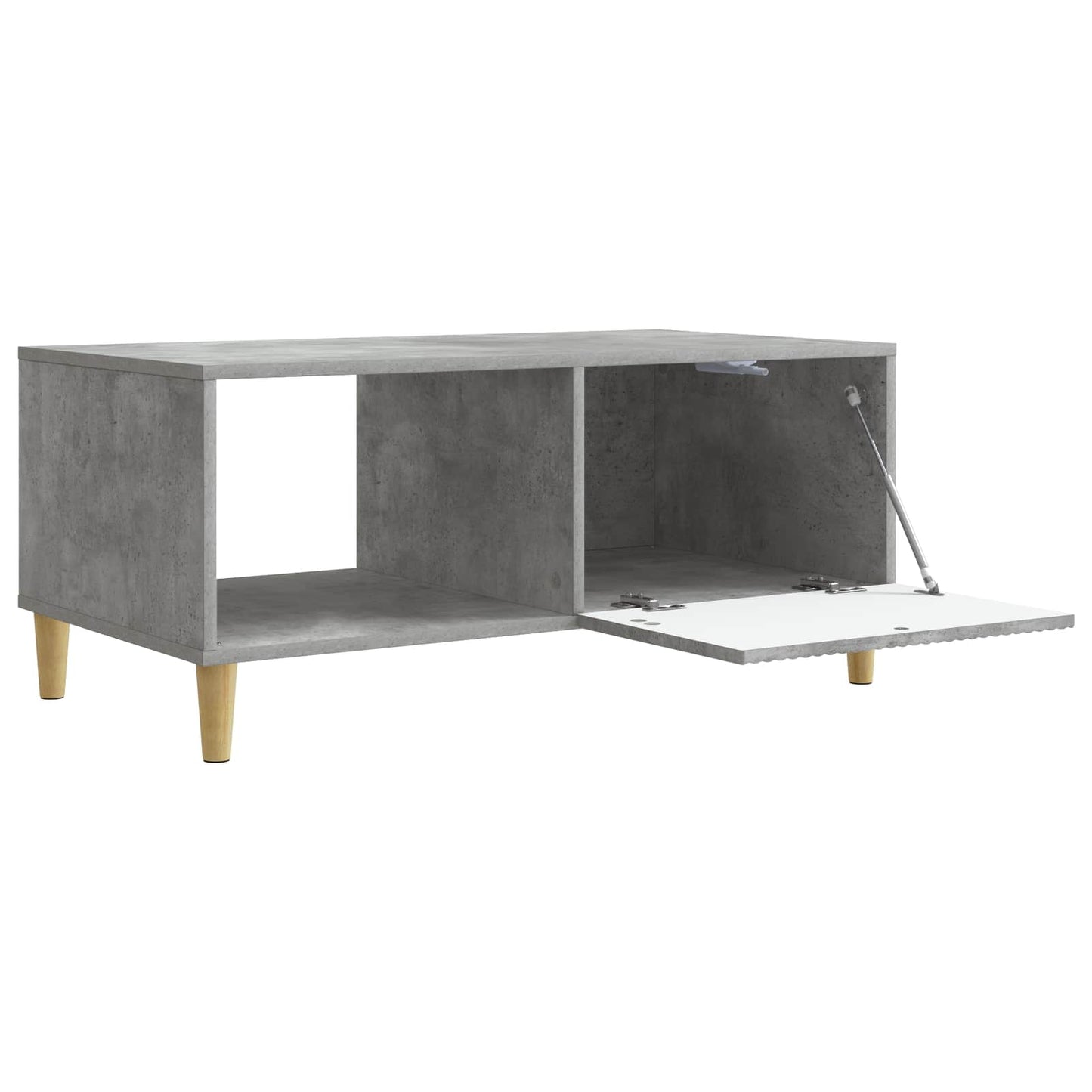 Coffee Table Concrete Grey 90 x 50 x 40 cm Engineered Wood