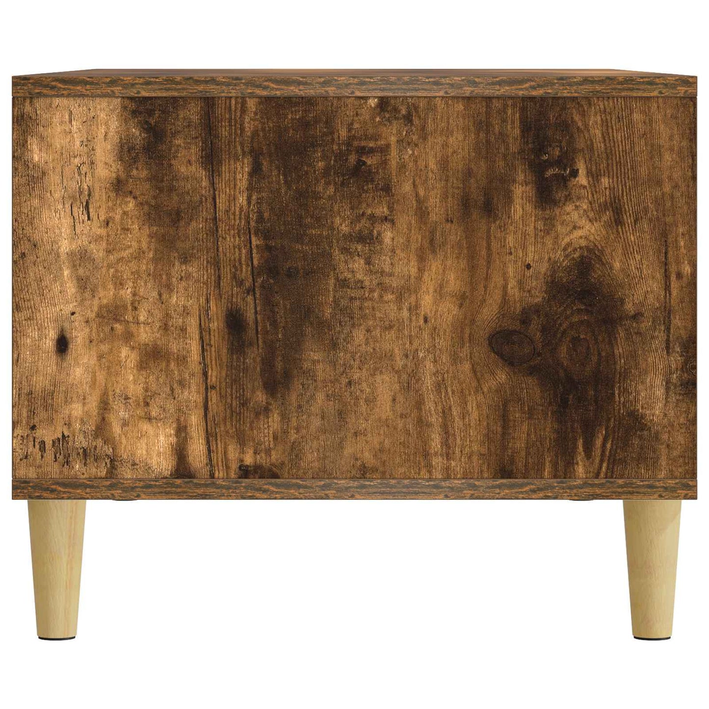 Coffee Table Smoked Oak 90 x 50 x 40 cm Engineered Wood
