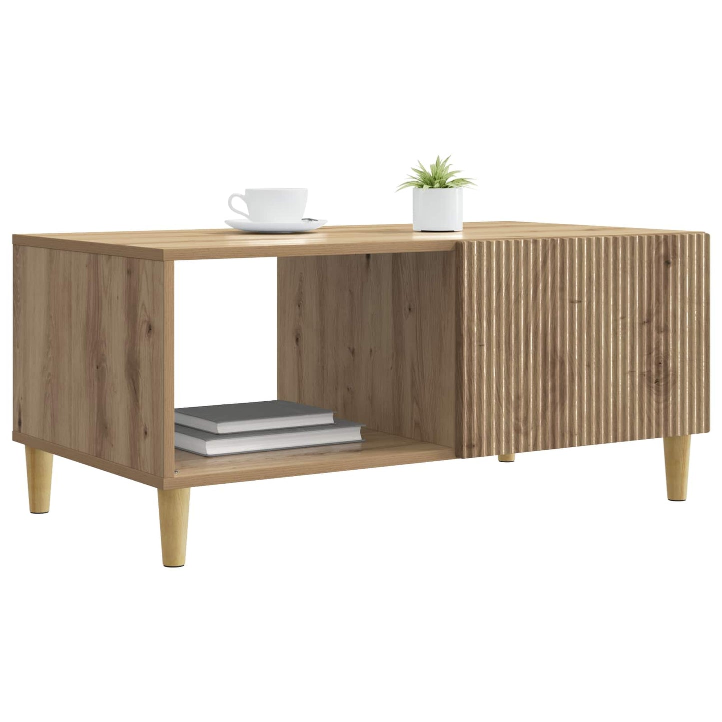 Coffee Table Artisan Oak 90 x 50 x 40 cm Engineered Wood