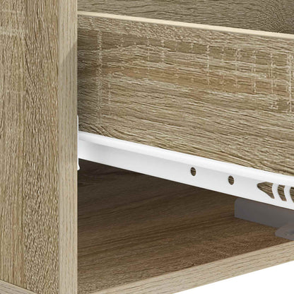 Coffee Table Sonoma Oak 49 x 50 x 40 cm Engineered Wood