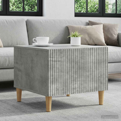 Coffee Table Concrete Grey 49 x 50 x 40 cm Engineered Wood