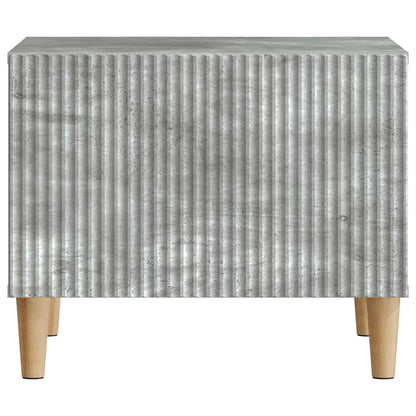 Coffee Table Concrete Grey 49 x 50 x 40 cm Engineered Wood