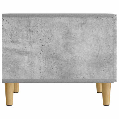 Coffee Table Concrete Grey 49 x 50 x 40 cm Engineered Wood