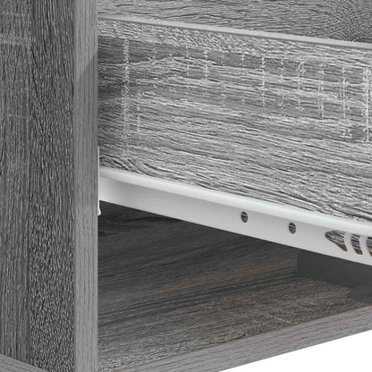 Coffee Table Grey Sonoma 49 x 50 x 40 cm Engineered Wood