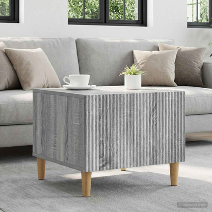 Coffee Table Grey Sonoma 49 x 50 x 40 cm Engineered Wood