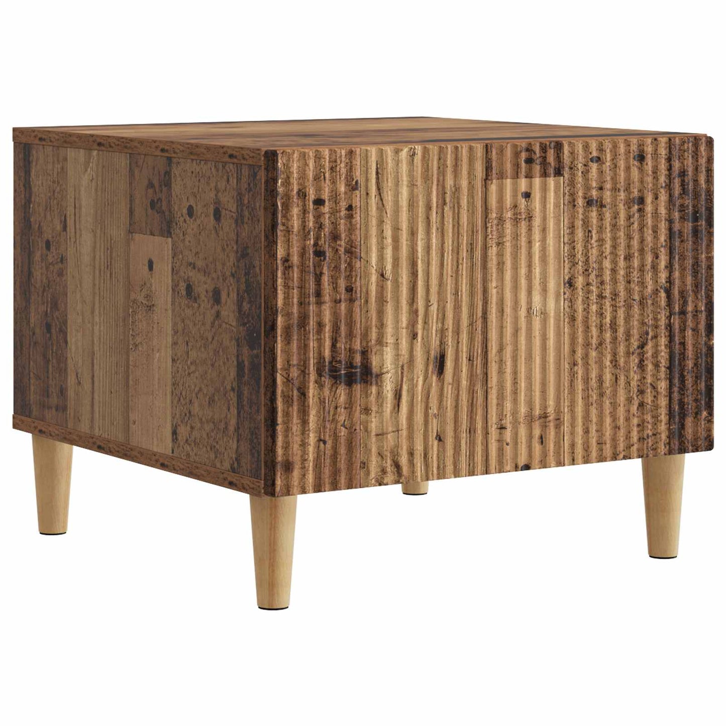 Coffee Table Old Wood 49 x 50 x 40 cm Engineered Wood