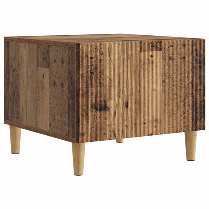 Coffee Table Old Wood 49 x 50 x 40 cm Engineered Wood