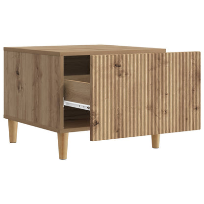 Coffee Table Artisan Oak 49 x 50 x 40 cm Engineered Wood