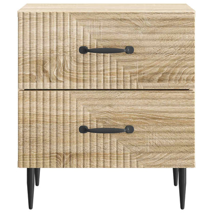 Bedside Cabinet 2 pcs Sonoma Oak 43 x 34.5 x 47.5 cm