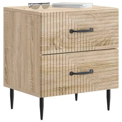 Bedside Cabinet 2 pcs Sonoma Oak 43 x 34.5 x 47.5 cm
