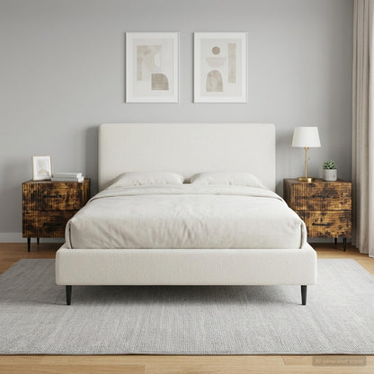 Bedside Cabinet 2 pcs Smoked Oak 43 x 34.5 x 47.5 cm