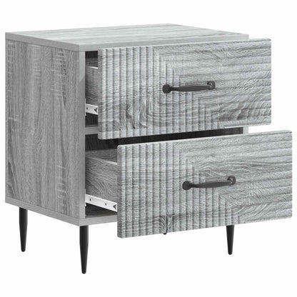 Bedside Cabinet Grey Sonoma 43 x 34.5 x 47.5 cm Engineered Wood