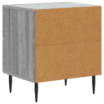 Bedside Cabinet Grey Sonoma 43 x 34.5 x 47.5 cm Engineered Wood