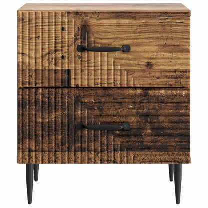 Bedside Cabinet Old Wood 43 x 34.5 x 47.5 cm Engineered Wood