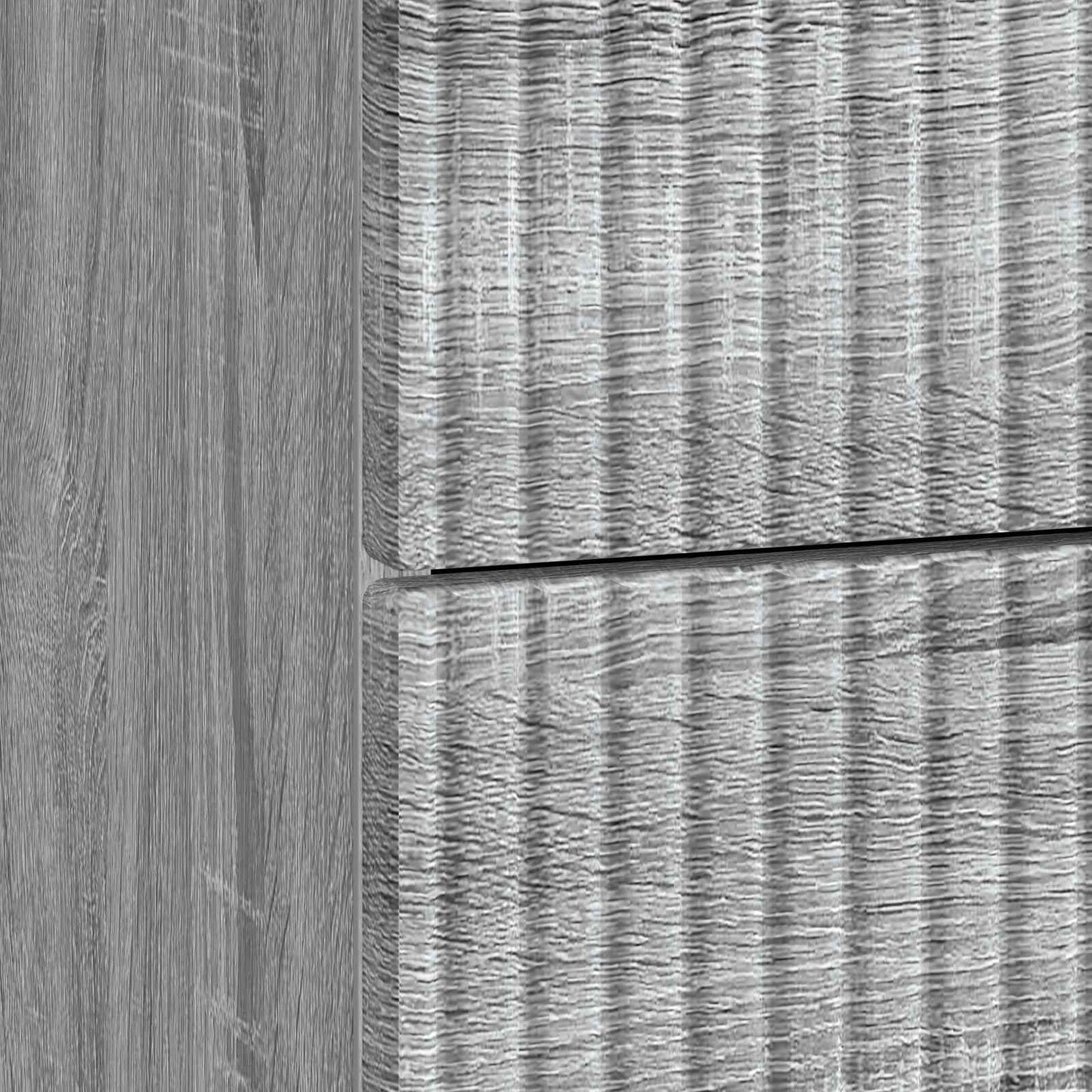 Bedside Cabinet Grey Sonoma 62 x 34.5 x 47.5 cm Engineered Wood