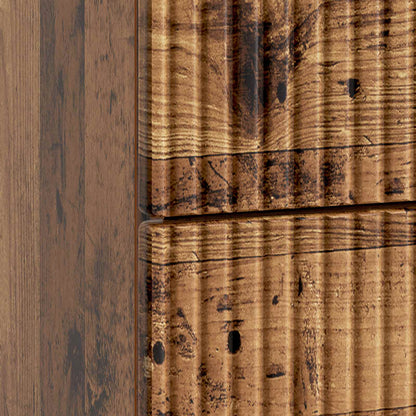 Bedside Cabinet Old Wood 62 x 34.5 x 47.5 cm Engineered Wood