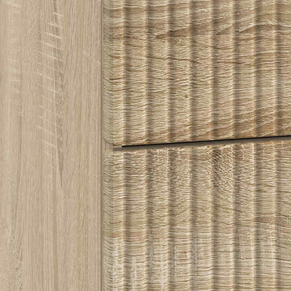 Bedside Cabinet Sonoma Oak 43 x 41 x 66.5 cm Engineered Wood
