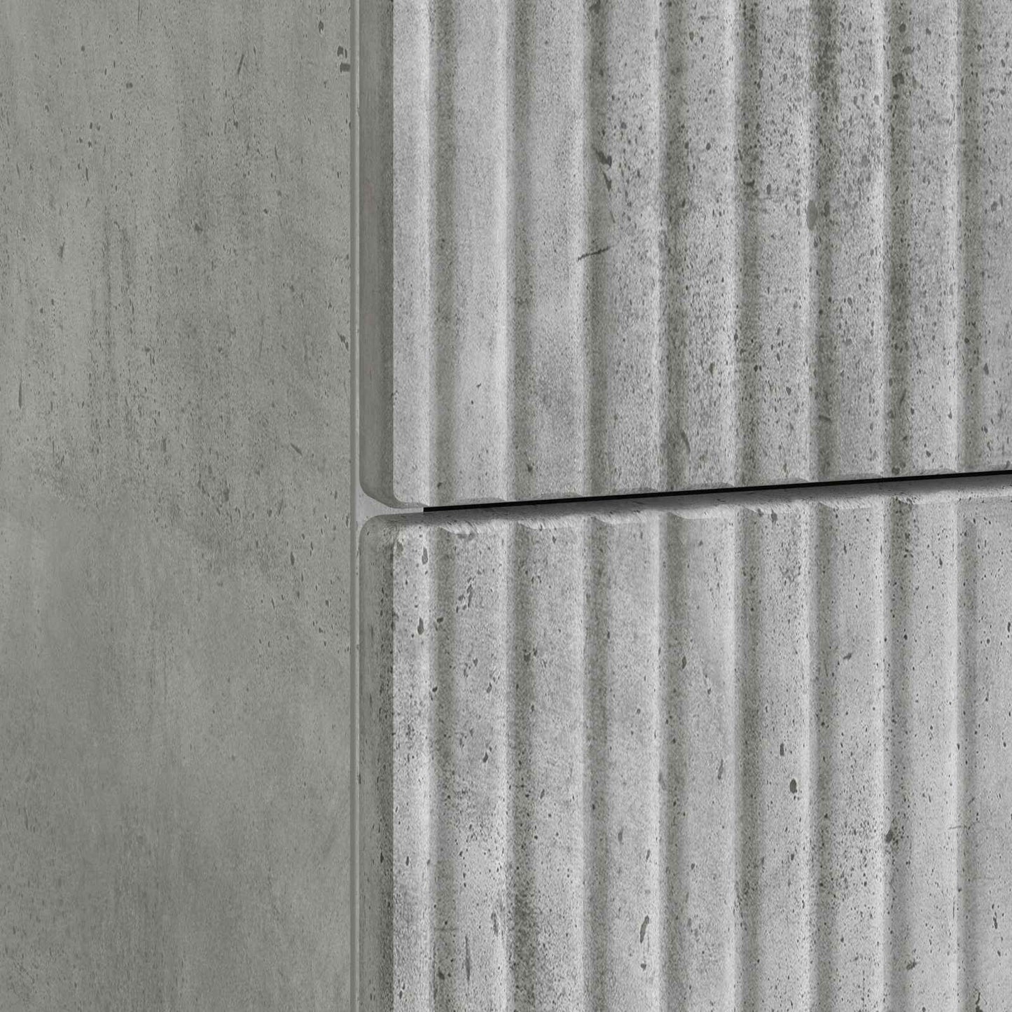 Bedside Cabinet Concrete Grey 43 x 41 x 66.5 cm Engineered Wood
