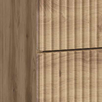 Bedside Cabinet Artisan Oak 43 x 41 x 66.5 cm Engineered Wood