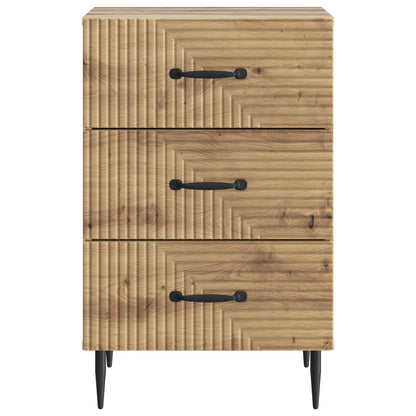 Bedside Cabinet Artisan Oak 43 x 41 x 66.5 cm Engineered Wood
