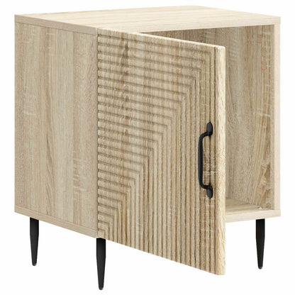 Bedside Cabinet Sonoma Oak 43 x 34.5 x 50 cm Engineered Wood