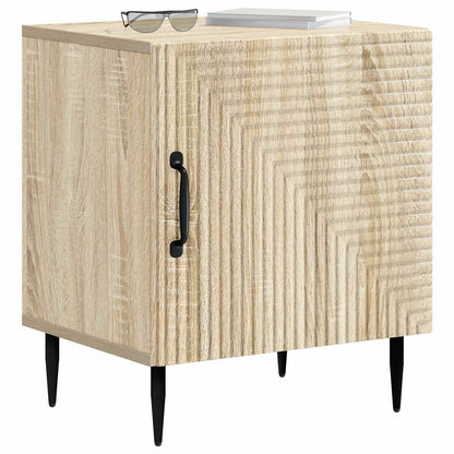 Bedside Cabinet Sonoma Oak 43 x 34.5 x 50 cm Engineered Wood
