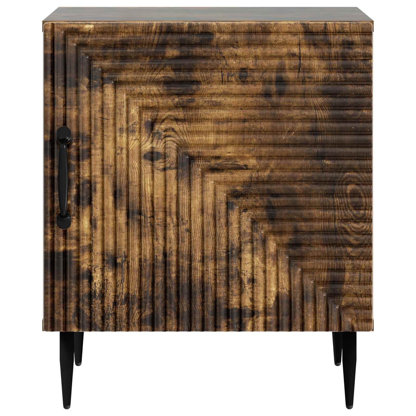 Bedside Cabinet 2 pcs Smoked Oak 43 x 34.5 x 50 cm