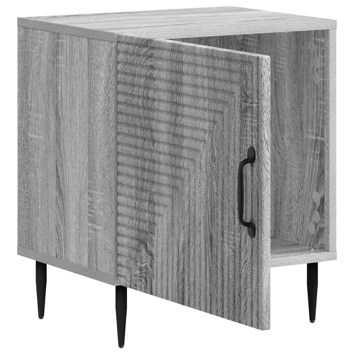 Bedside Cabinet Grey Sonoma 43 x 34.5 x 50 cm Engineered Wood