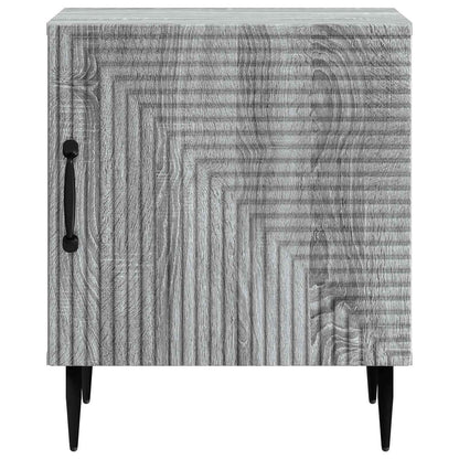 Bedside Cabinet Grey Sonoma 43 x 34.5 x 50 cm Engineered Wood