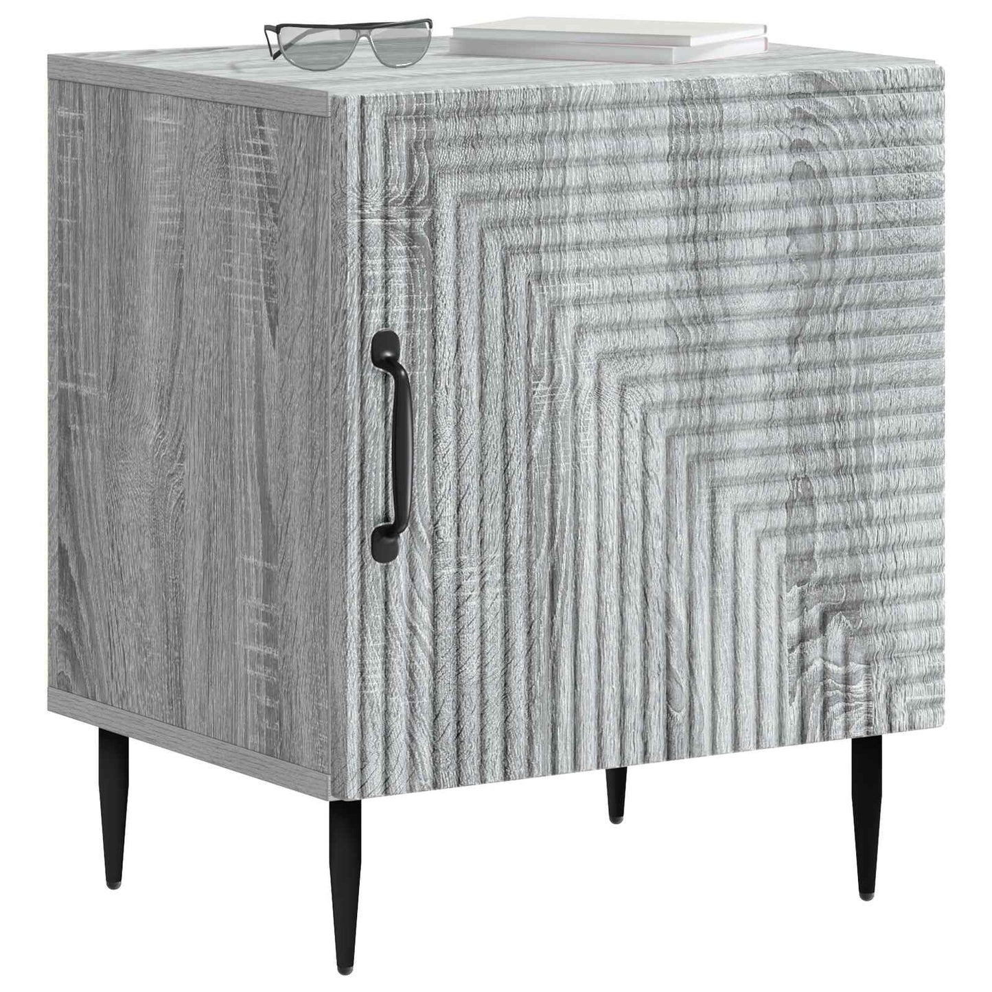 Bedside Cabinet Grey Sonoma 43 x 34.5 x 50 cm Engineered Wood