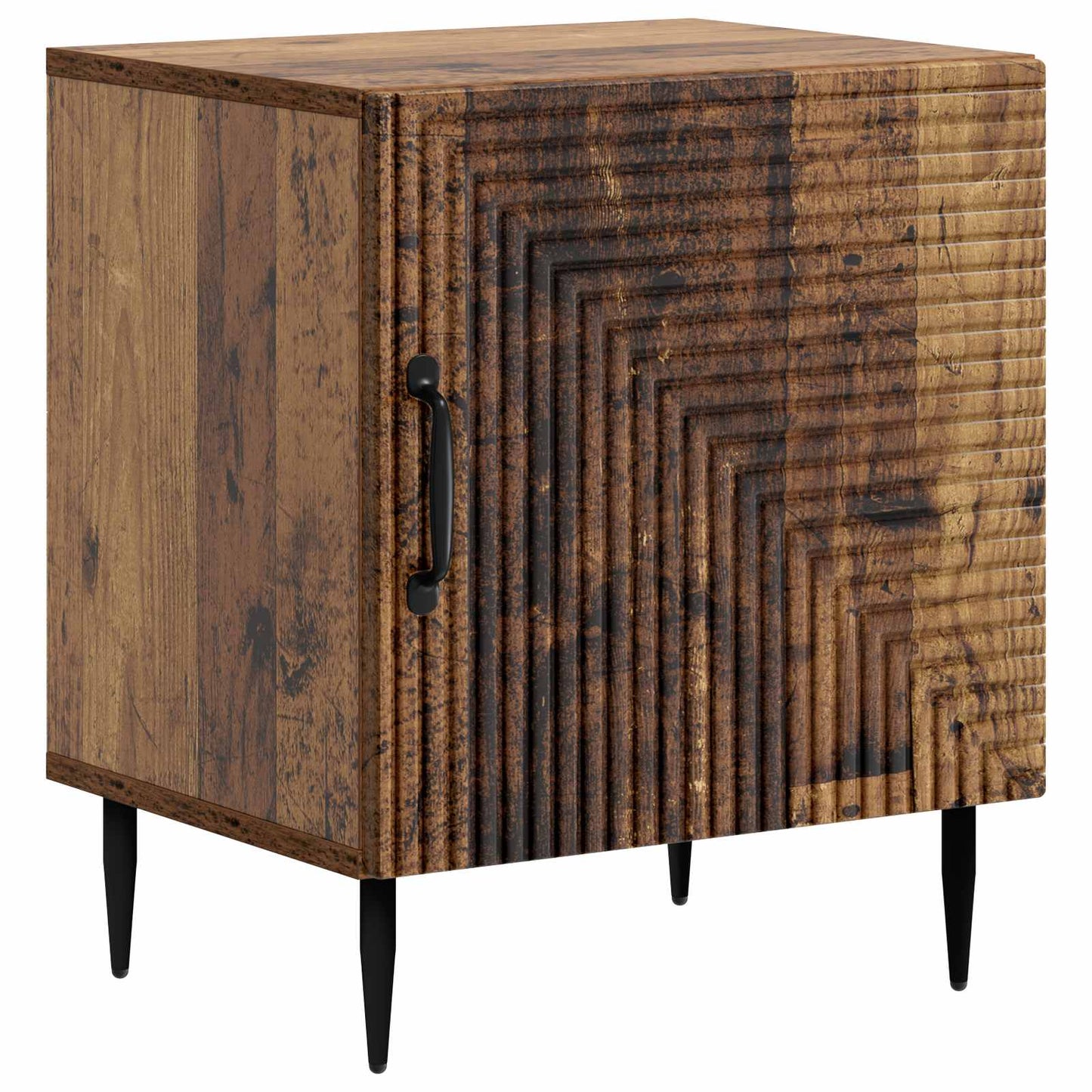 Bedside Cabinet 2 pcs Old Wood 43 x 34.5 x 50 cm