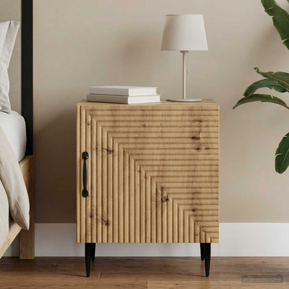 Bedside Cabinet Artisan Oak 43 x 34.5 x 50 cm Engineered Wood