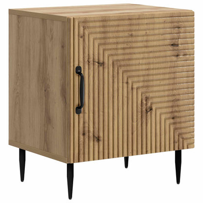Bedside Cabinet 2 pcs Artisan Oak 43 x 34.5 x 50 cm