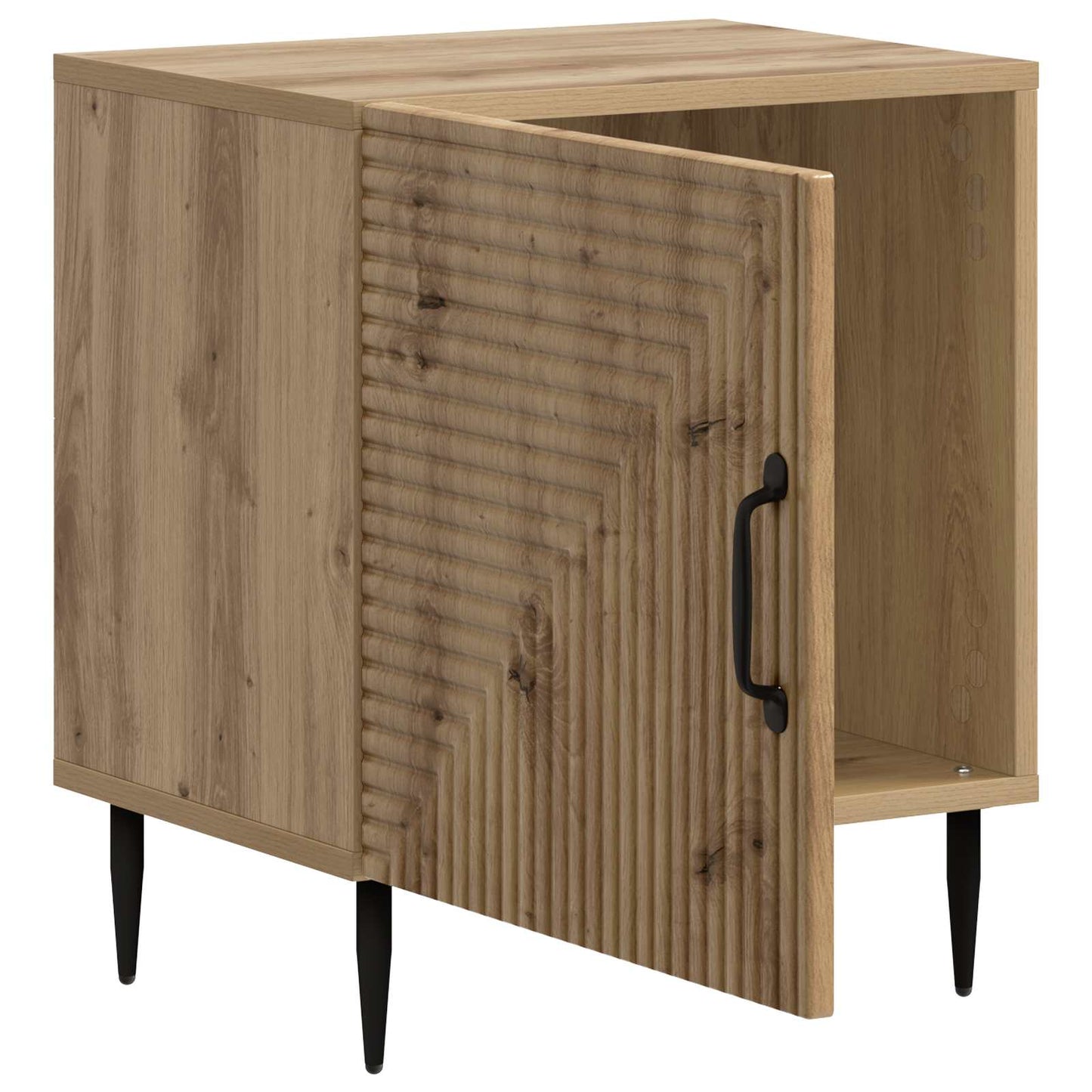 Bedside Cabinet 2 pcs Artisan Oak 43 x 34.5 x 50 cm