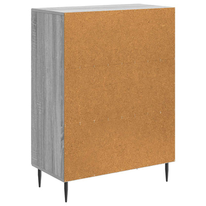 Sideboard Grey Sonoma 66 x 34.5 x 89.5 cm Engineered Wood