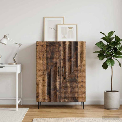 Sideboard Old Wood 66 x 34.5 x 89.5 cm Engineered Wood