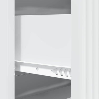 Drawer Cabinet White 66 x 34.5 x 89.5 cm Engineered Wood