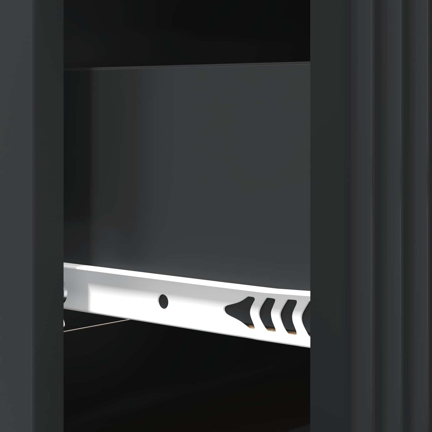 Drawer Cabinet Black 66 x 34.5 x 89.5 cm Engineered Wood