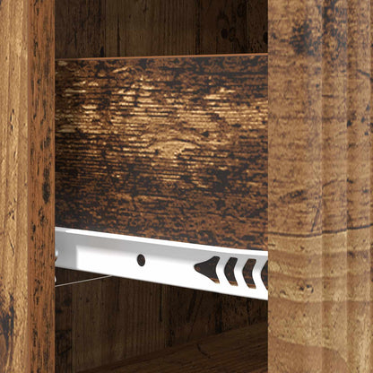 Drawer Cabinet Old Wood 66 x 34.5 x 89.5 cm Engineered Wood