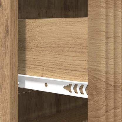 Drawer Cabinet 66 x 34.5 x 89.5 cm Engineered Wood Artisan Oak