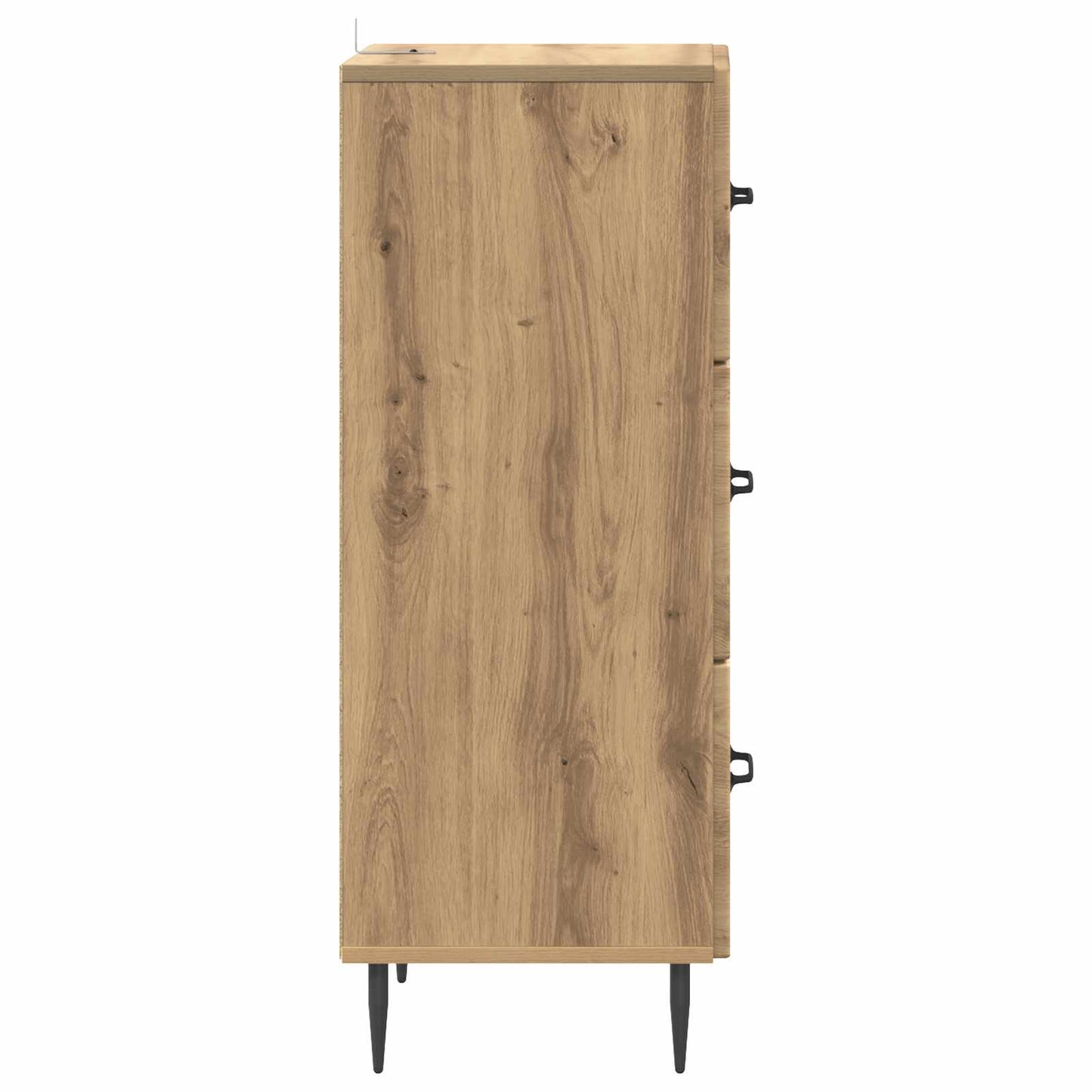 Drawer Cabinet Artisan Oak 33 x 34.5 x 89.5 cm Engineered Wood